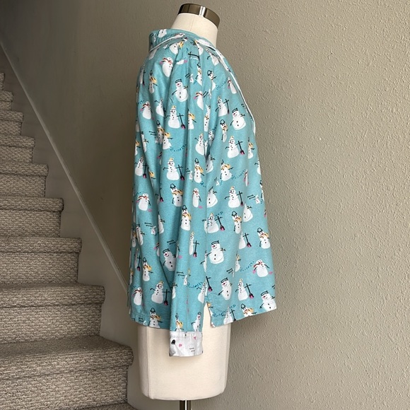 MunkiMunki Sz S Snowman Pajama Set - Picture 2 of 15
